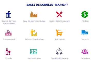 base de données professionnels particuliers et comité d'entreprise