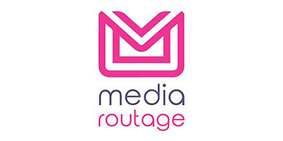 logo entreprise media routage courrier