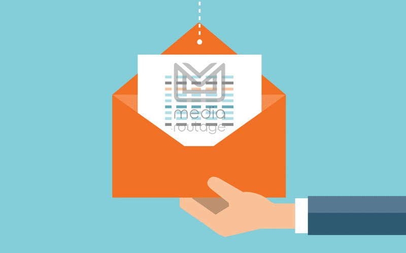 illustration media routage envoi mailing postal courrier pro