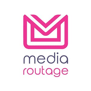 logo media routage entreprise envoi publipostage